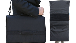 Illustration for article titled This Bullet-Proof Briefcase Unfolds Into a Personal Shield
